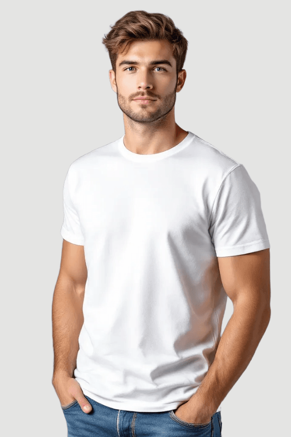 חולצת טריקו לבנה פנים ZAYA