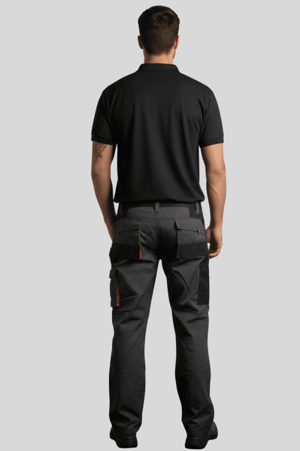 דגמ"ח בנאים מקצועי מחוזק עם כיסי כלי עבודה