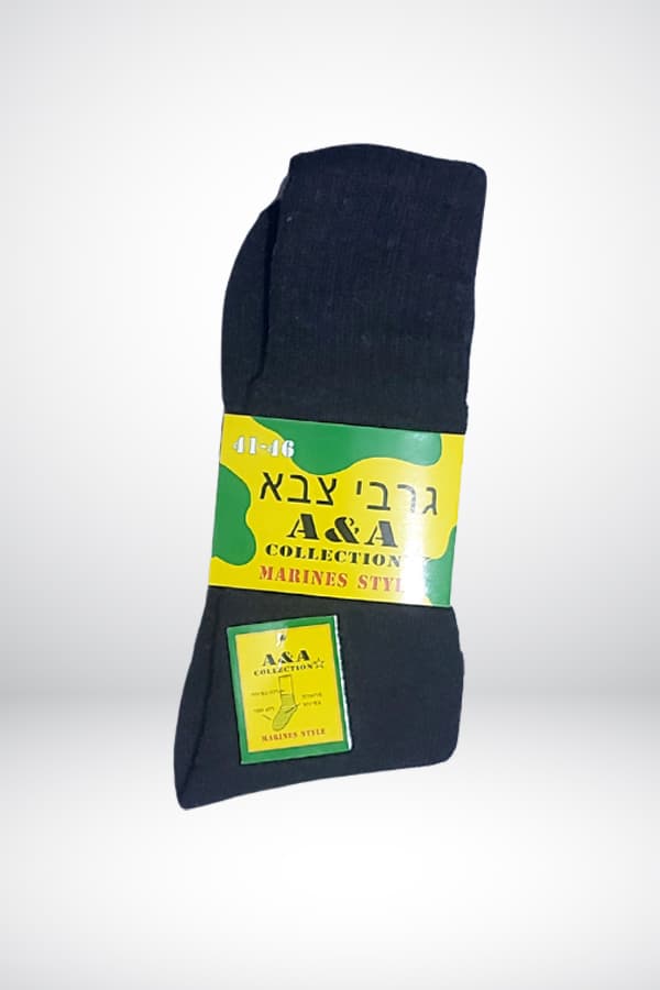 מארז 12 זוגות גרבי צבא 90% כותנה – איכותיות לכל פעילות