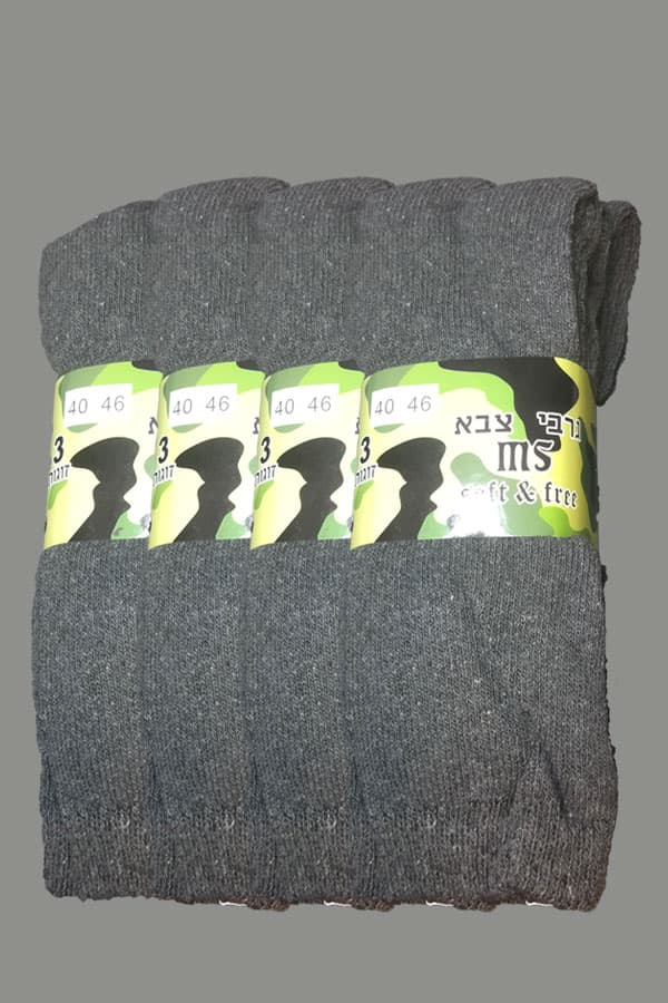 מארז-12-זוג-גרבי-צבא-כותנה