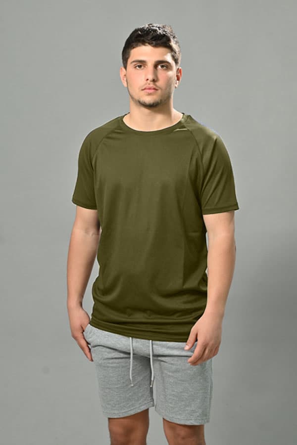 חולצת דרייפיט צבע זית לחיילים