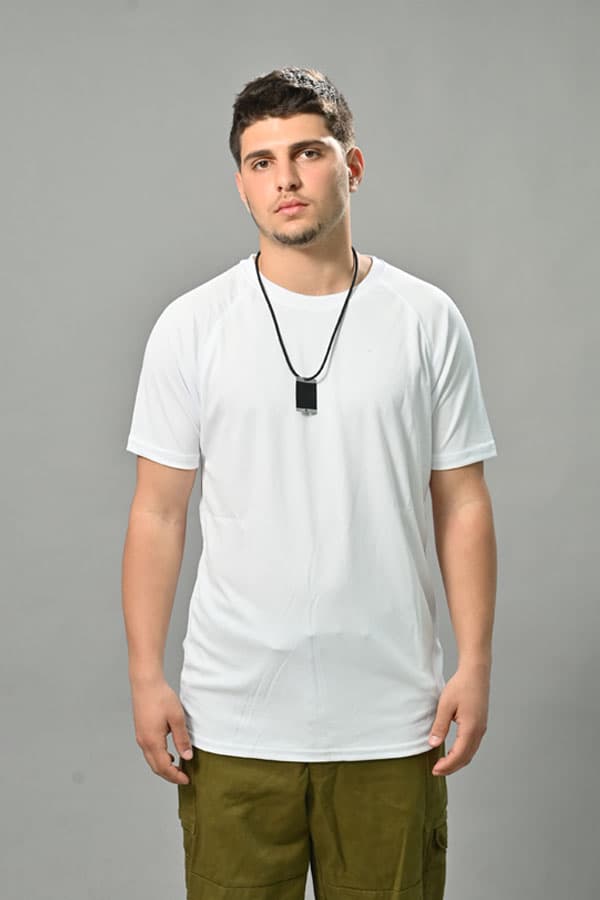 מארז 5 חולצות דריייפיט שרוול קצר צבע לבן