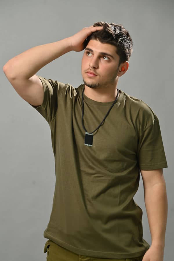 חולצת-טריקו-זית-לחיילים-ZAYA