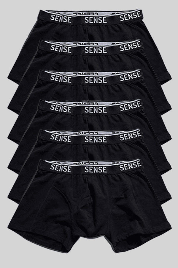 מארז שישיית תחתוני בוקסר SENSE