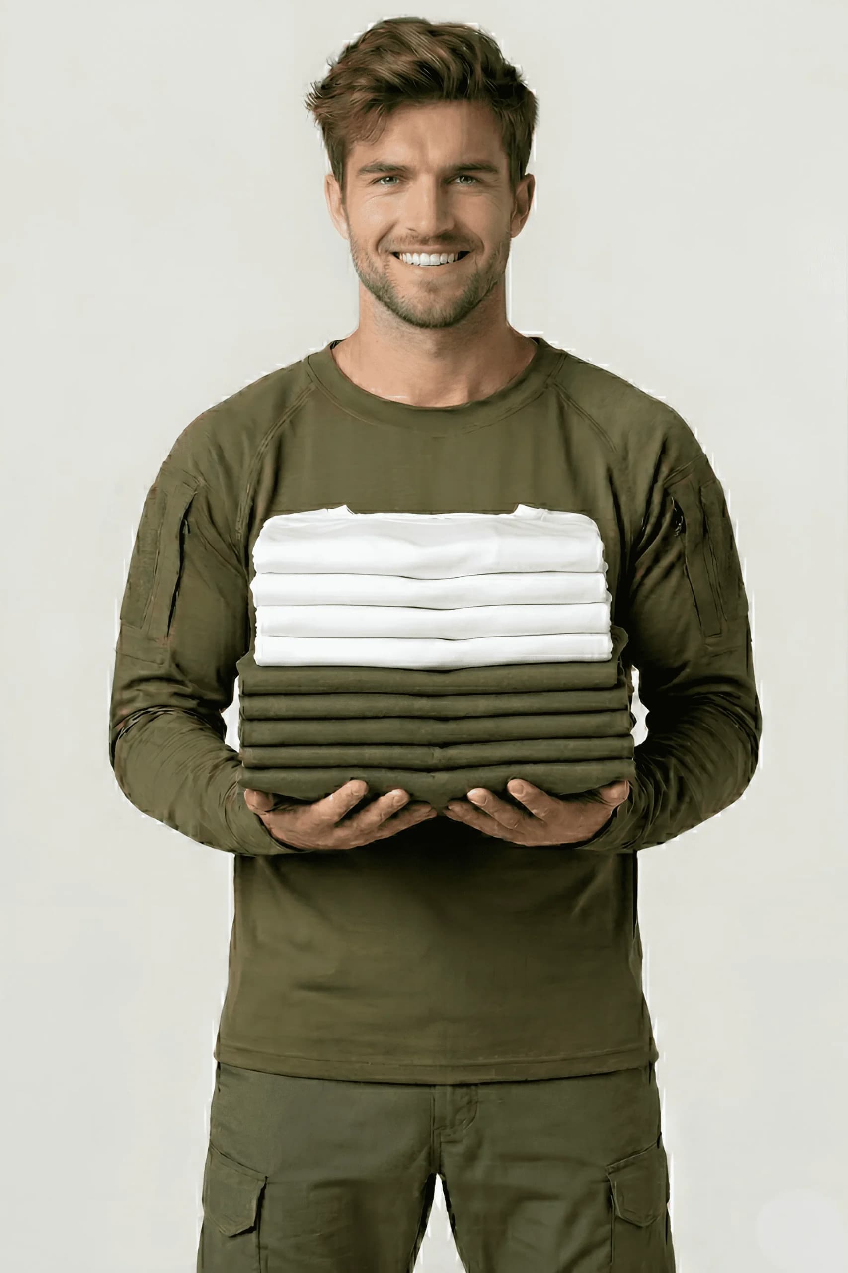 מארז 10 חולצות דרייפיט צבאיות שרוול קצר לחיילים